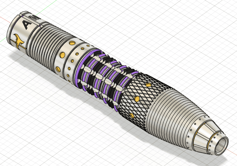 3D-Ontwerp ArtsMania "Hellebaard"