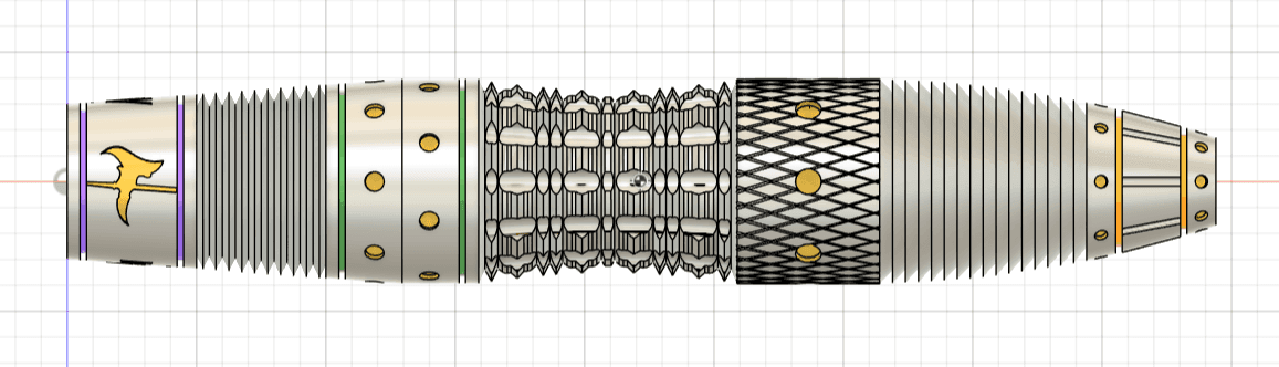 #custom darts #dart design #technical sketches